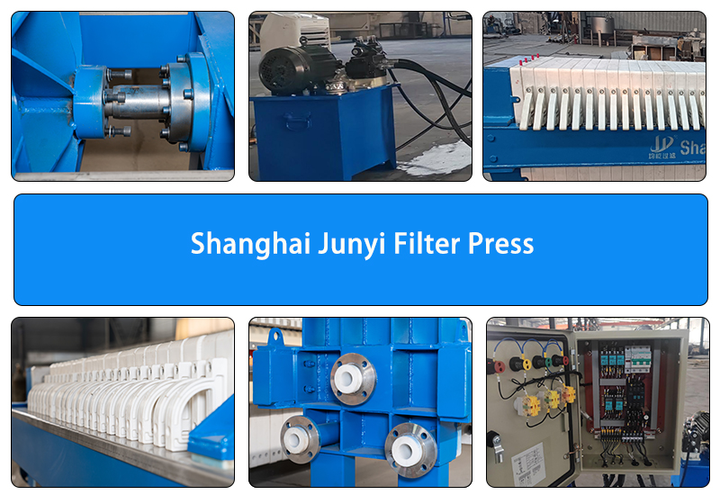 630*630 Large Capacity Automatic Chamber Filter Press for Wastewater Treatment