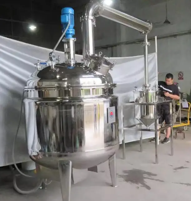The distillation system of the reaction vessel helps Spanish enterprises break through the bottleneck of brine treatment