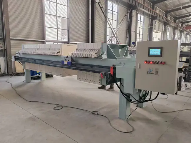 Fully Automatic Filter Press 100m² Filtration Area With CE Certified for Gold Processing