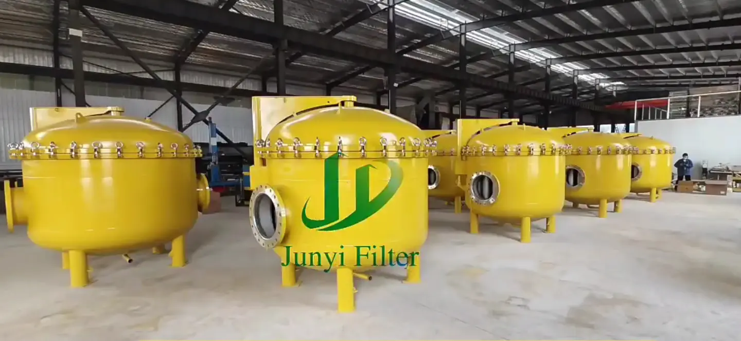Customized Large Bag Filters Have Helped The Saudi Oil Industry - Shanghai Junyi Has Once Again Rece