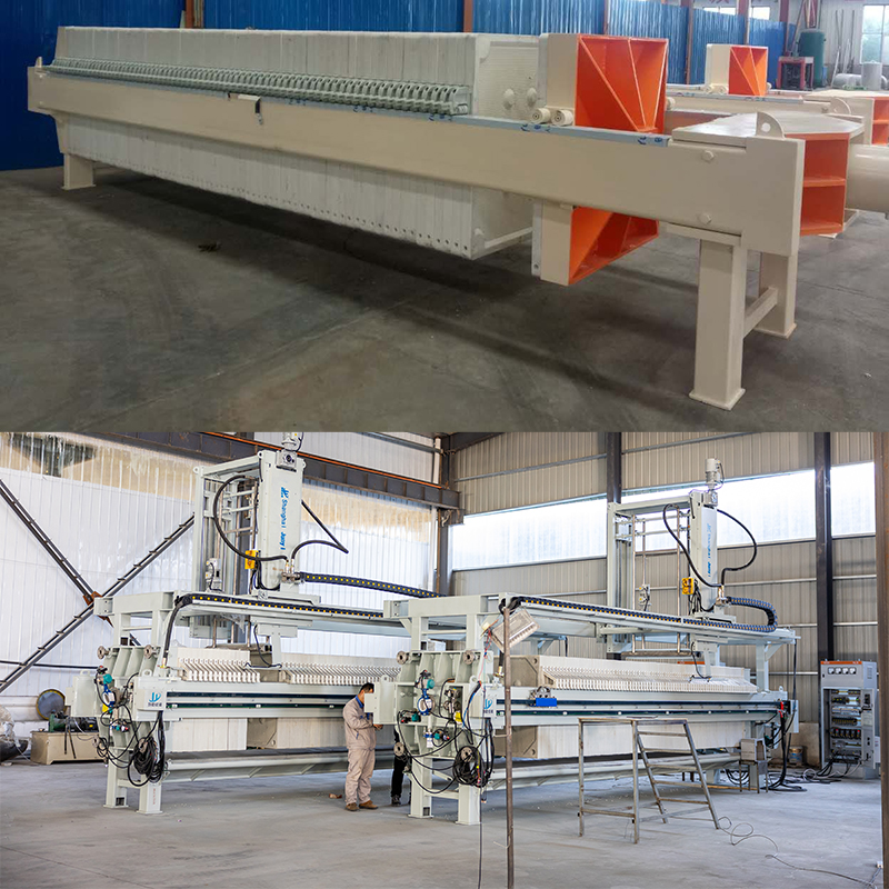 Wholesale Price Automatic Pull Plate Filter Pressfor Wastewater Treatment