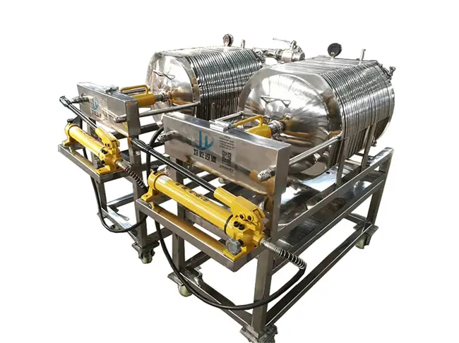Chinese Factory Stainless Steel Multi-layer Plate And Frame Filter For Wine Filtration