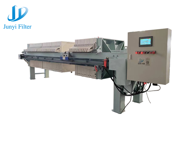 304SS Automatic Pull Plate Filter Press for Sludge Dewatering