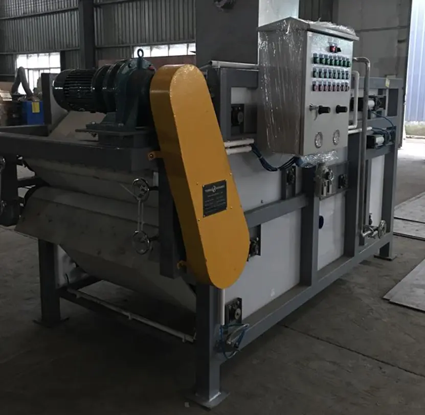 Revolutionize Your Sludge Dewatering: JYBP1000 Belt Filter Press Powers Efficiency in Romania!