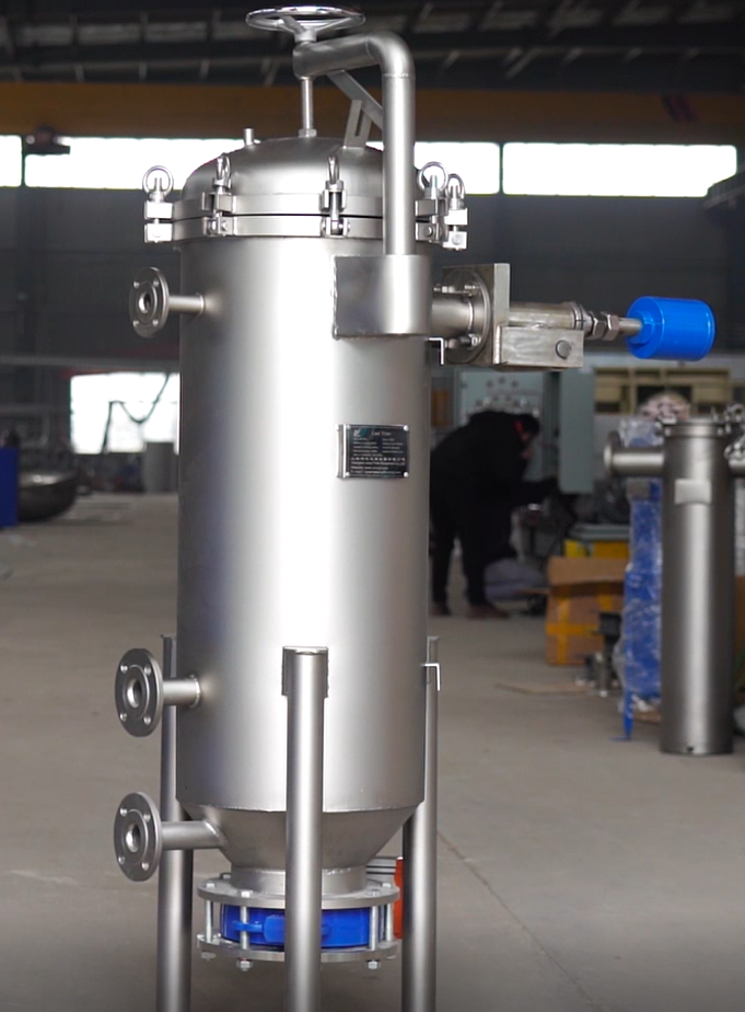 Qatari customer: The blade filter efficiently optimizes the vaseline and wax filtration process