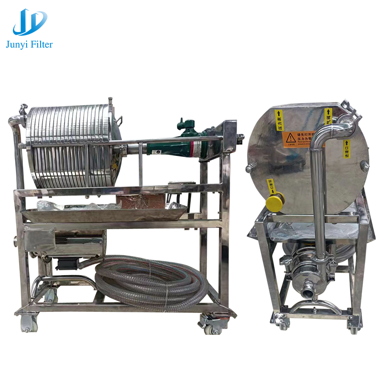 Chinese Factory Stainless Steel Multi-layer Plate And Frame Filter For Wine Filtration