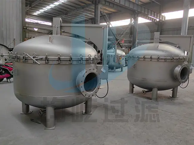 Chinese Manfacture  1.6MPa Design Pressure High-flow Design Multi-bag Filter